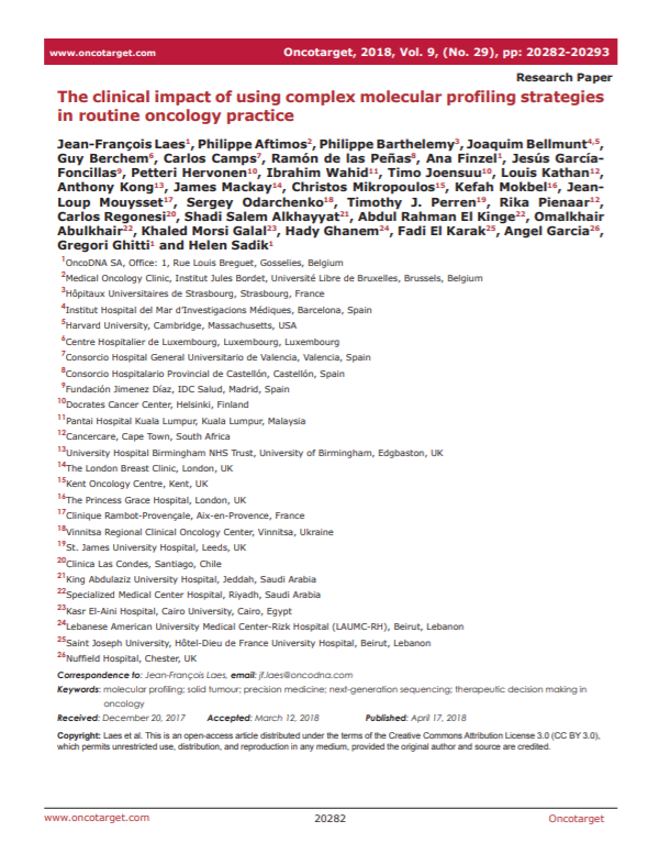 Oncotarget paper